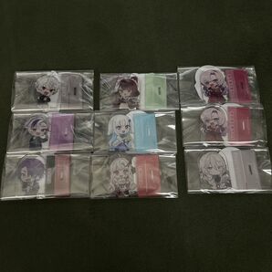 【にじさんじチョコエッグ】葛葉 不破湊 渡会雲雀 戌亥とこ リゼ 壱百満天原サロメ 石神のぞみ ソフィア 9個まとめ売り アクスタ