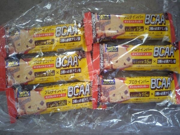 ブルボン プロテインバーBCAA キャラメルクッキー6本セット