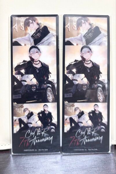 【ChroNoiR 7th ANNIVERSARY】特典フィルム風クリアしおり にじさんじ 葛葉 叶