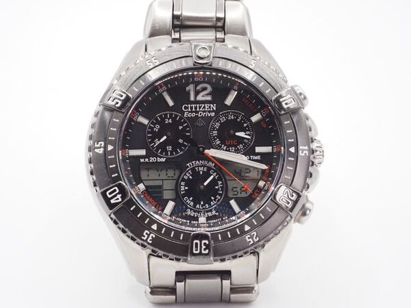 【正常稼働品】 シチズン CITIZEN プロマスター ナビホーク PMK65-2211 希少モデル ビンテージ 【限定品】