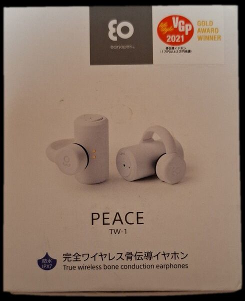 earsopen PEACE TW-1 完全ワイヤレス骨伝導イヤホン