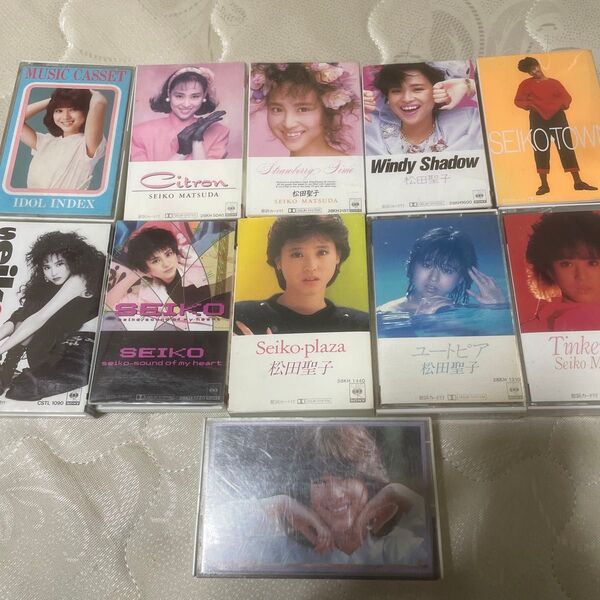 まとめて 松田聖子 カセットテープ 名盤 レア