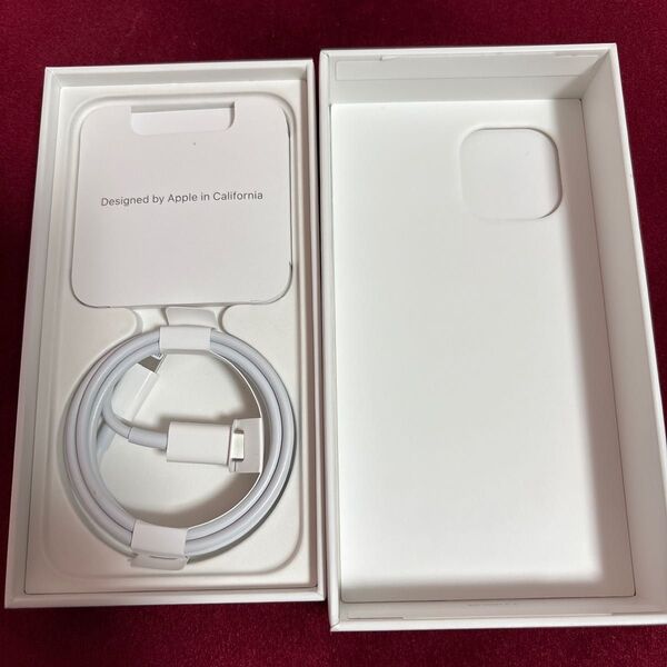 iPhone13mini 箱とケーブルのみ 本体なし