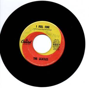 Beatles 「I Feel Fine/ She's A Woman」　米国Capitol盤EPレコード