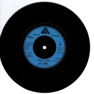 Eric Carmen 「Change of Heart/ Hey Deanie」英国ARISTA盤EPレコード