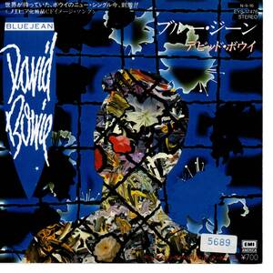 David Bowie 「Blue Jean/ Dancing With The Big Boys」 国内盤EPレコード