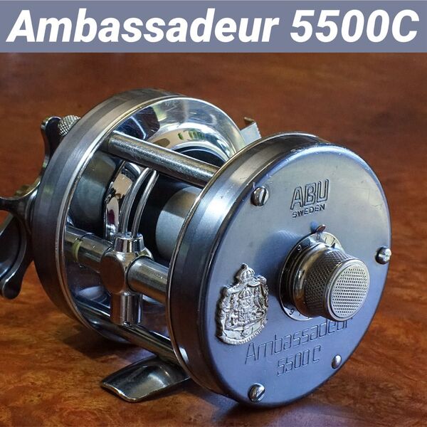 ABU アンバサダー 5500C メンテ済 フレーム修正済 オールド アブ