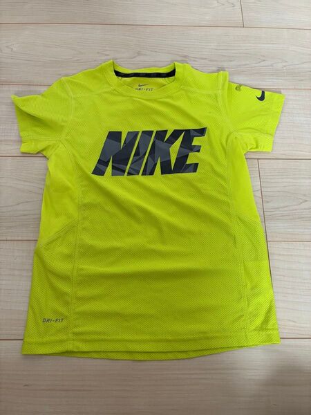 NIKE DRI-FIT 半袖Tシャツ 蛍光イエロー XS