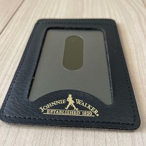 新品★ ジョニーウォーカー カードケース 定期入れ ブラック パスケース