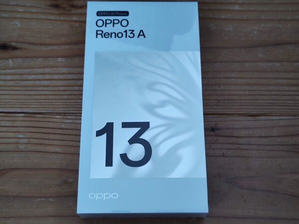 新品 OPPO Reno13A CPH2699 アイスブルー SIMフリー