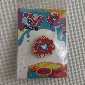 新品 大阪万博 ミャクミャク ピンバッジ フェイス