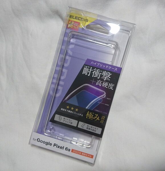 エレコム Google Pixel 6a 透明・クリアケース/カバー PM-P221HVCKCR