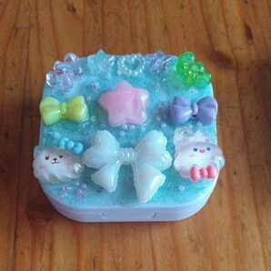 ハンドメイド レジン 小物入れ アクセサリーケース キラキラ