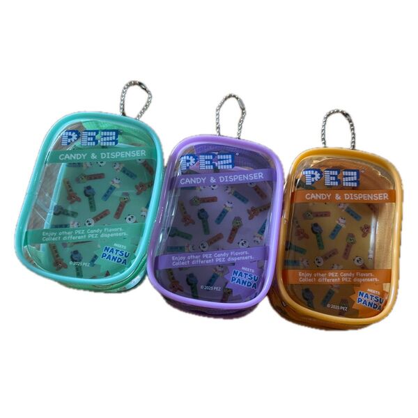 AEON×PEZ☆推し活クリアポーチ3種