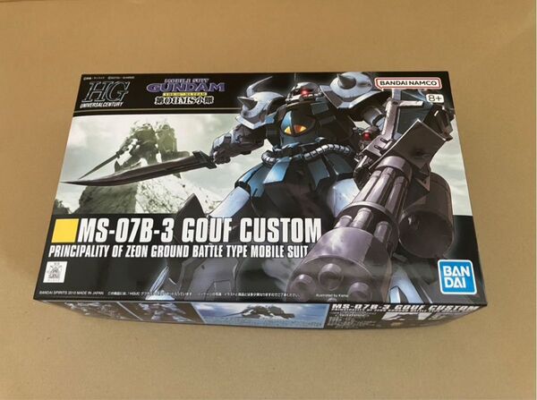 新品 HGUC 1/144 MS-07B3 グフカスタム HG 機動戦士ガンダム ガンプラ バンダイ プラモデル 未組立