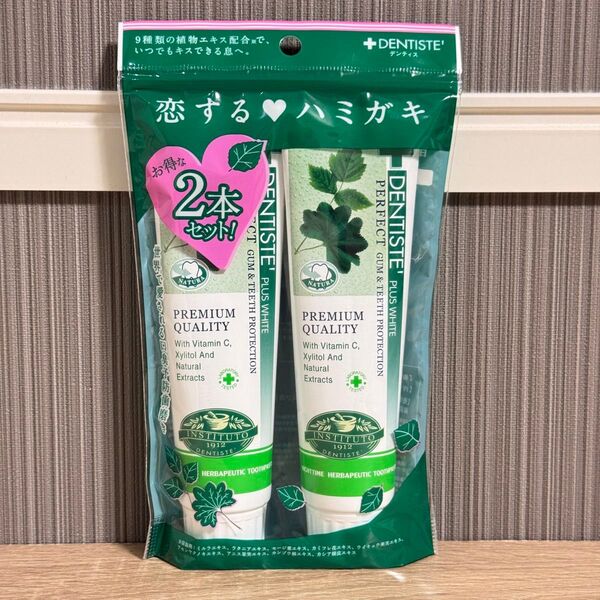 恋するハミガキ デンティス デンティス100g×2本 DENTISTE 歯磨き粉 ホワイトニング 口臭予防