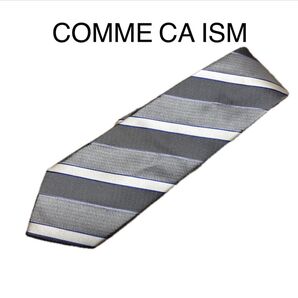 COMME CA ISM ネクタイ シルバー系 グレー系