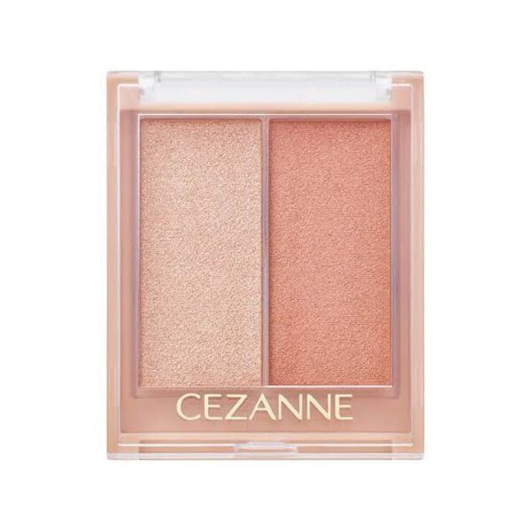 セザンヌ フェイスグロウカラー クリームチーク アプリコットグロウ cezanne 01