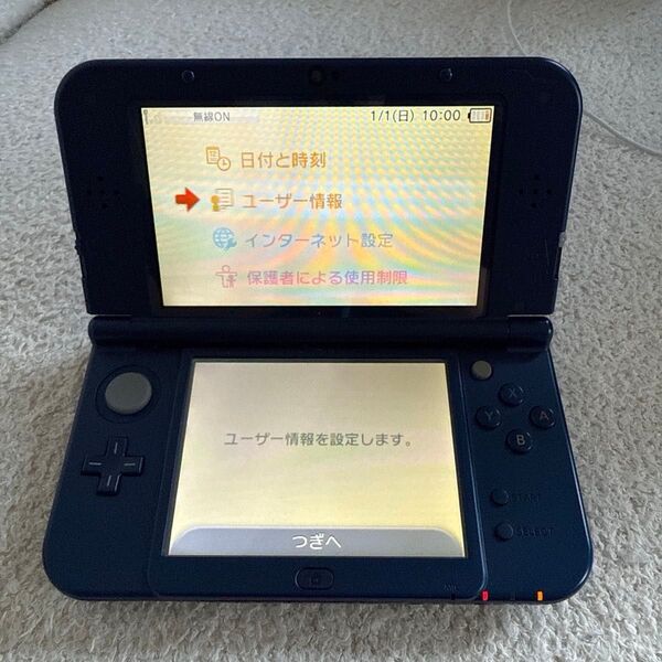 任天堂 3DS LL ブルー 21種類ソフト付き 充電器付き