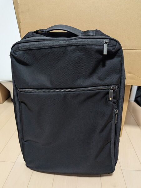 【美品】エース ガジェタブル ビジネスバッグ 2way リュック 2気室 黒