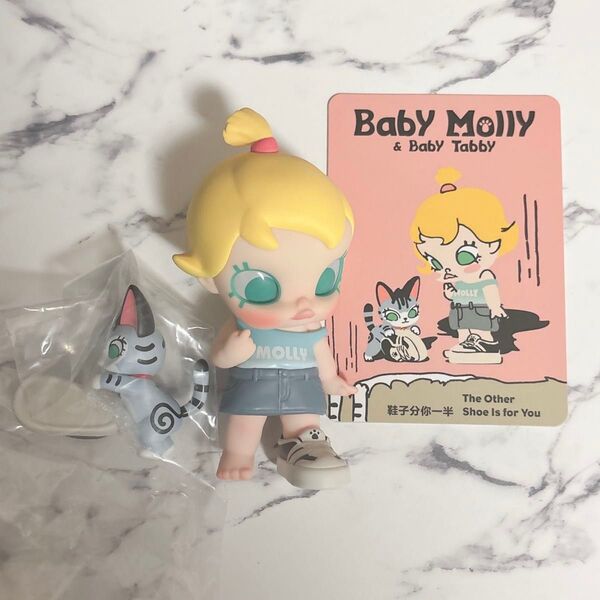 【POPMART ポップマート Baby Molly MOLLY Baby Molly & Baby Tabby フィギュア】