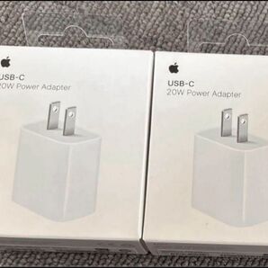 Apple 20W USB-C電源アダプタ 2個セット 新品未開封