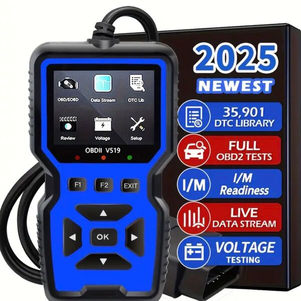 OBD2診断機 スキャナー 故障コード 故障診断機 警告灯消灯日本語設定済み