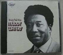 CD Muddy Waters They Call Me Muddy Waters US盤 マディ・ウォーターズ CHD-9299 ディスクに薄いスレ_画像1