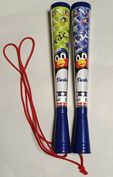 東京ヤクルトスワローズ スワローズ応援ハッピ Ver.2 おまけ つば九郎 ミニクリアツインメガホン