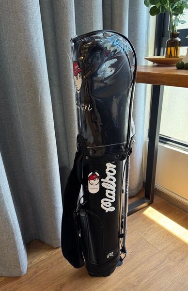 マルボン Malbon Golf ゴルフキャディバッグスタンド式 ブラック