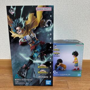 新品未開封 僕のヒーローアカデミア ヒロアカ 一番くじ 相反する思い A賞 C賞 2点 まとめ売り デク 死柄木 いずく てんこ