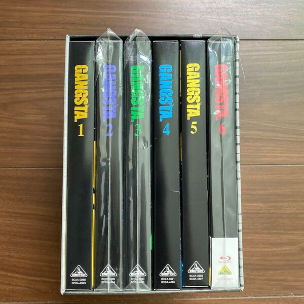 GANGSTA. ギャングスタ 初回全6巻セットBlu-ray」 特装限定版
