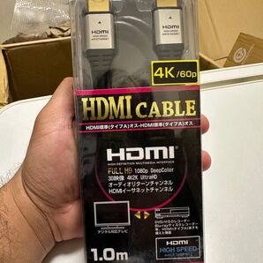 HDMIケーブル 1.0m 4K/60p対応 新品未開封