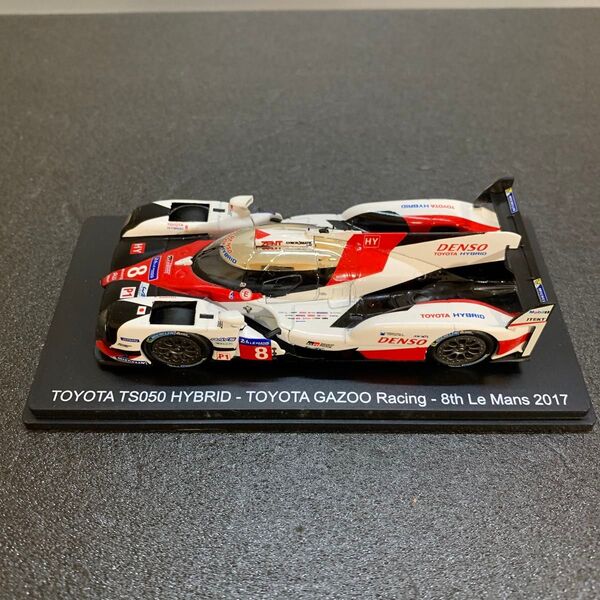 764 ※ トヨタ TS050 HYBRID ルマン2017 レーシングカー 1/43スケール ダイキャスト ミニカー