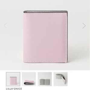 L'arcobaleno スナップタイプ二つ折りミニウォレット LILLA*ONICE