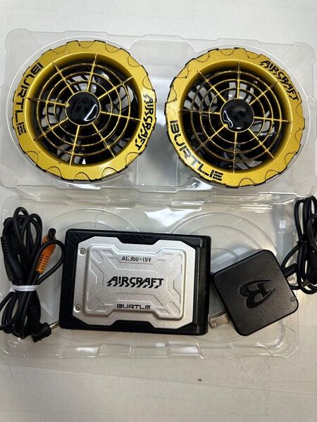 19V 空調服 バートル エアークラフト バッテリー ファン セット AC370