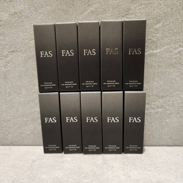 FAS ザ ブラック デイ マッサージマスク ×10