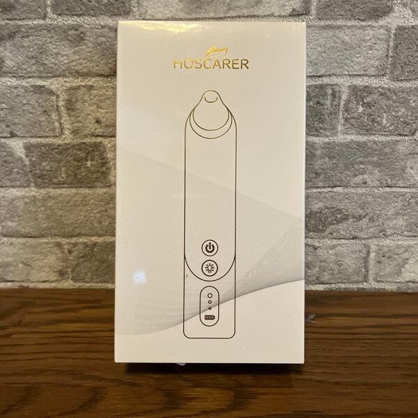 【毛穴吸引器】美顔器 おうち美容 カメラ付き 軽量82g 赤青光エステ 美肌