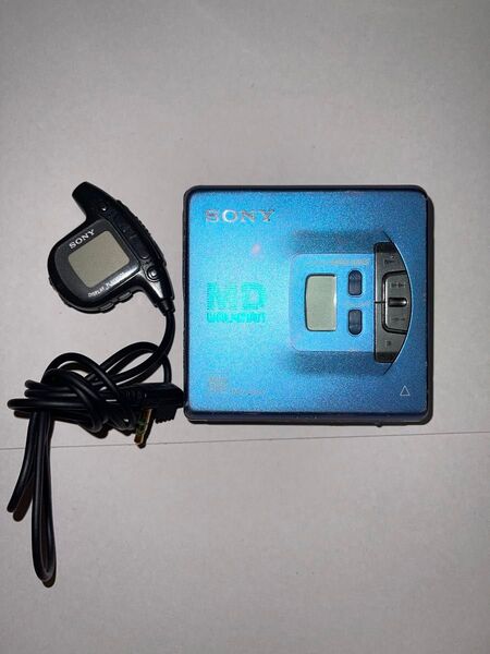 SONY MDウォークマン WALKMAN ウォークマン MZ-E30 ブルー ソニー MDプレイヤー 動作未確認 ジャンク