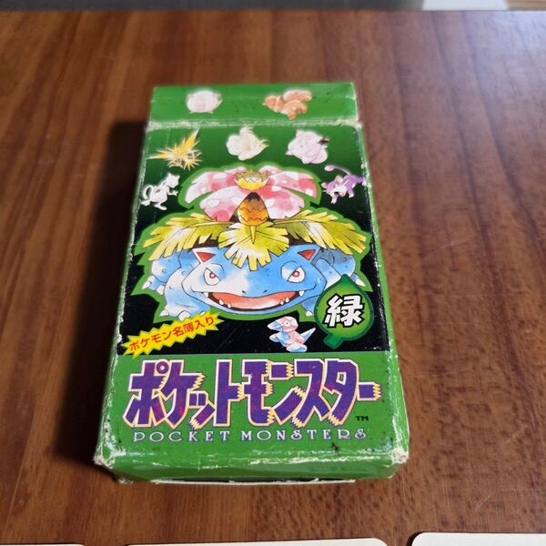 ポケットモンスター 緑 トランプ 54枚 初代 任天堂 Nintendo
