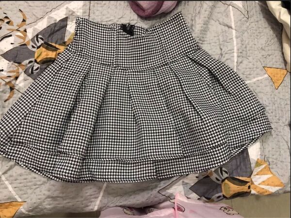 ミシェルマカロン 美脚スカート 千鳥柄 Mサイズ