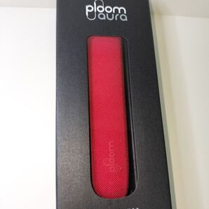 プルーム オーラ ファブリック バックカバー ラヴァレッド Ploom AURA
