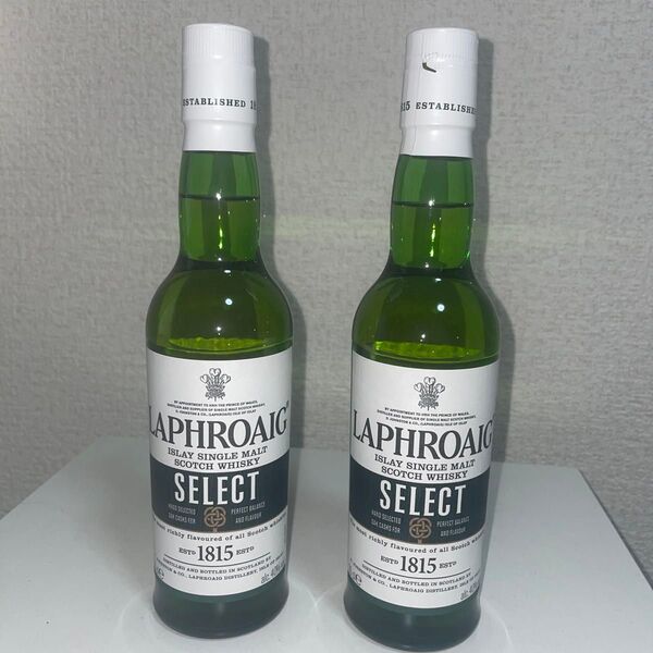 土日限定表示価格より500円引き! ラフロイグ セレクト 350ml 瓶 2本セットLaphroaig Select