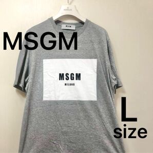MSGM Tシャツ Lサイズ オーバーサイズ