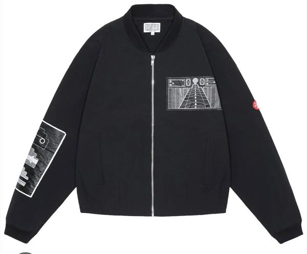 新品C.E / CAVEMPT シーイー24AW ESTRANGEMENT ZIP JACKETナイロンブルゾン ジャケットma1
