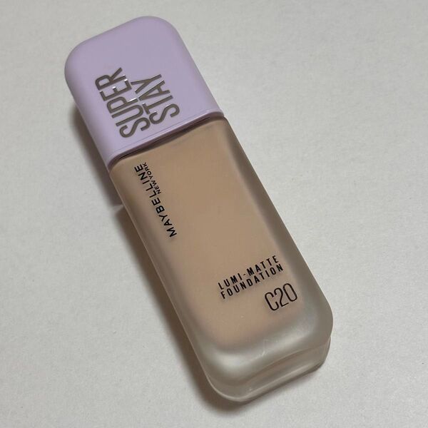 MAYBELLINE NEW YORK SPステイ ルミマット リキッド ファンデーション C20