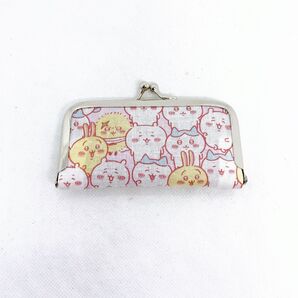 SALE*ちいかわ/総柄* 大きめ がま口 印鑑ケース/ コインケース