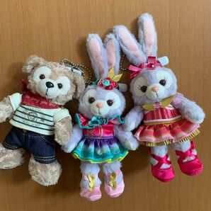 ステラルー ぬいぐるみバッジ イースター パピネスセレブレーション 35周年 ダッフィー ぬいぐるみバッチ ケープコットホリデー