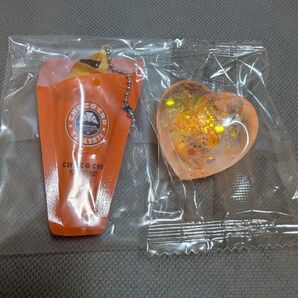 サンマルクカフェ スクイーズチャーム スクイーズ 無限玉 心 チョコクロ カフェ ガチャ パン ハート サンマルク ミニチュア