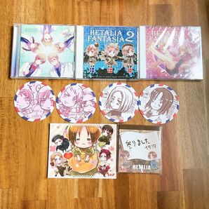 ヘタリア ヘタリアファンタジア2・3 北欧CD コースター おまけ付き